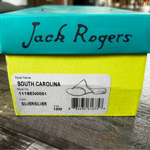 Jack Roger sandals with embroidered South Carolina in the top. - Picture 2 of 5